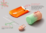 Lotus Bloom Water Bottle With Carry Bag