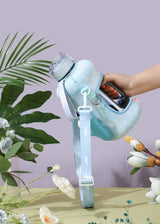 Chill Tie Dye Water Bottle Shoulder Strap