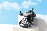 Cow - Cube - Half Gallon Water Bottle with Storage Sleeve and 2 lids