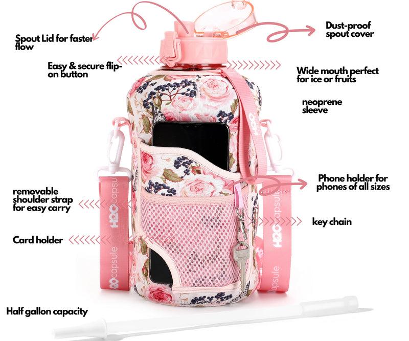 Secret Garden Water Bottle Details