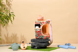 Lovely Peach - Cube - Half Gallon Water Bottle with Storage Sleeve and 2 lids